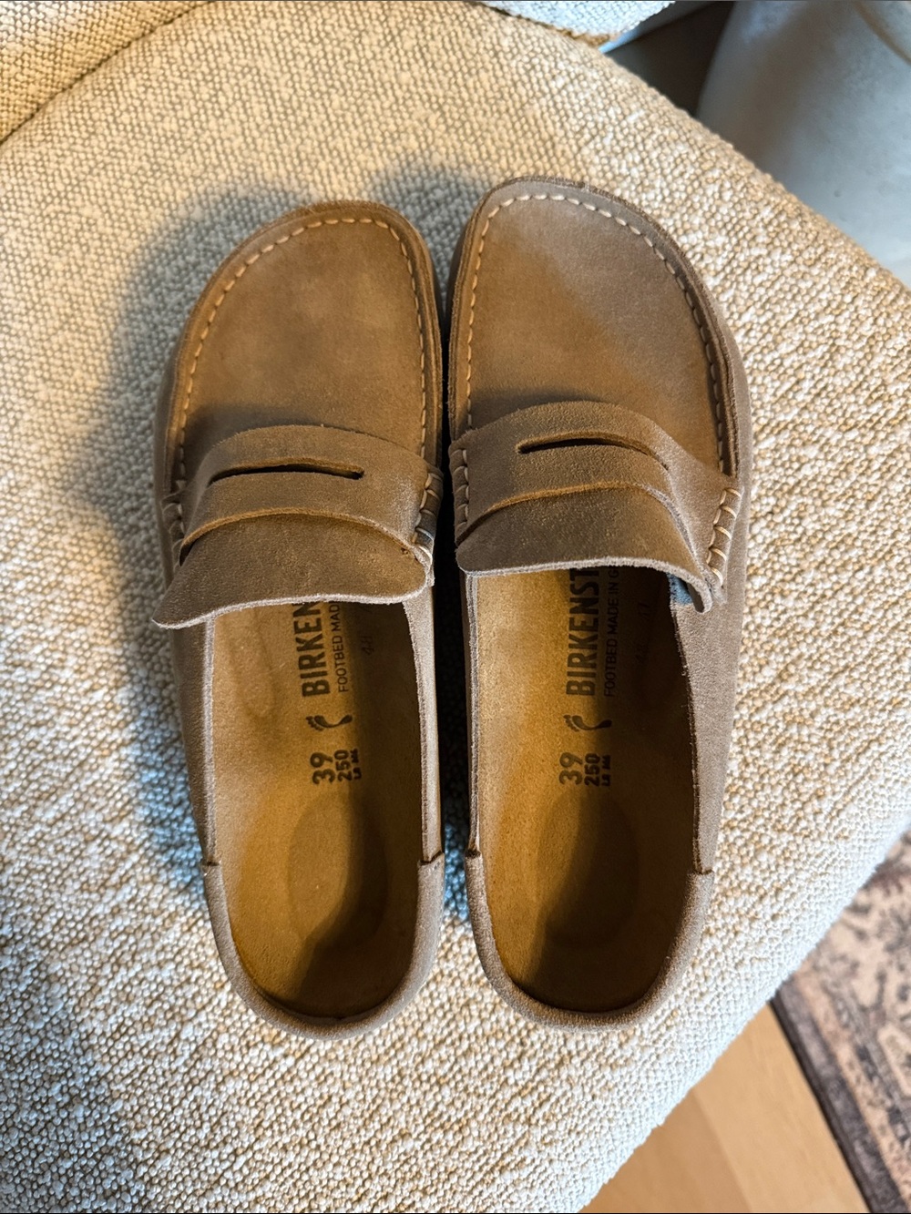 Birkenstock Naples Clog- Suede NWOT
